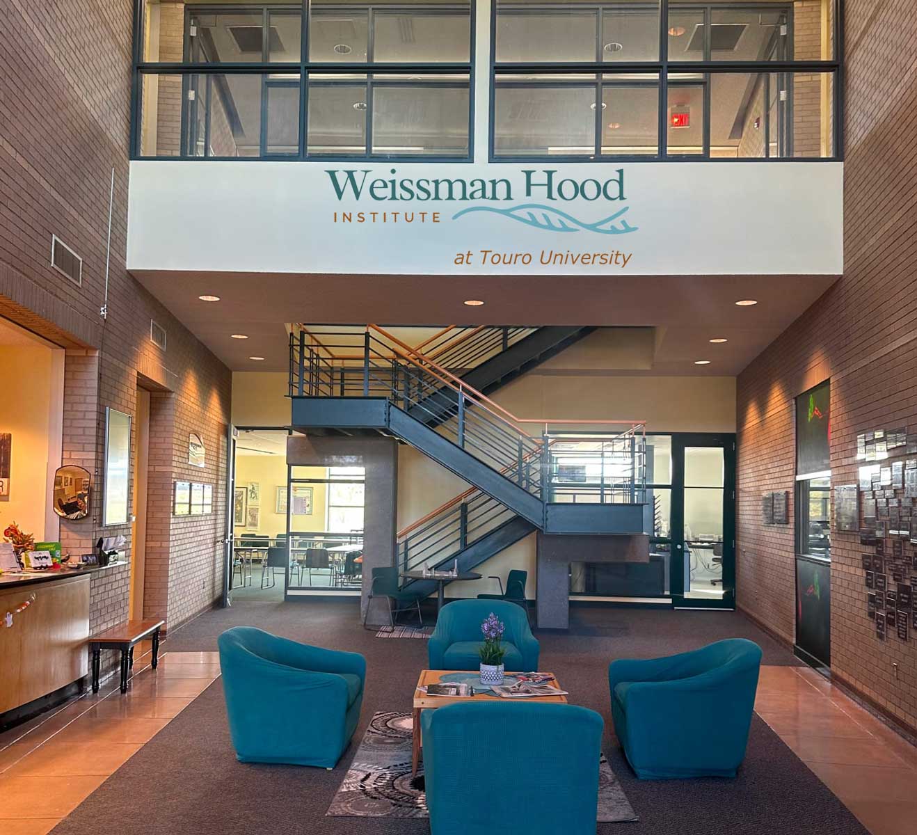Weissman Hood Institute lobby