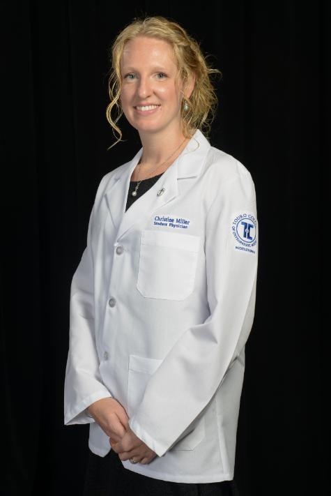 Christine Miller is the 2015 Student D.O. of the Year at Touro College of Osteopathic Medicine (TouroCOM)-Middletown.