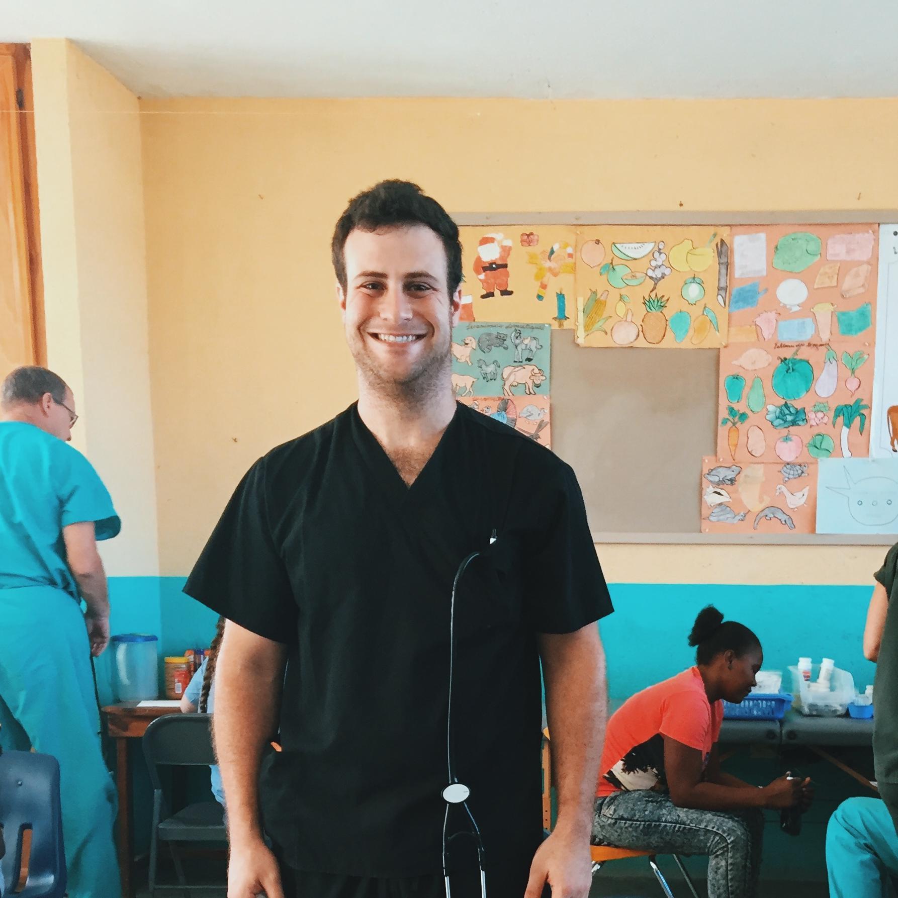 Maxwell Horowitz spent a week in Haiti volunteering with the organization Hands Together of the Palm Beaches. 