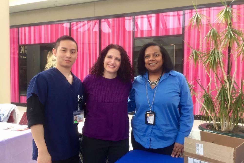 Johnny Truong is TouroCOM Middletown’s Student DO of the Year. Above, Truong stands with Dr. Stephanie Zezsutek and Dr. Pearl Myers, the TouroCOM Middletown faculty members that interviewed him for the school.