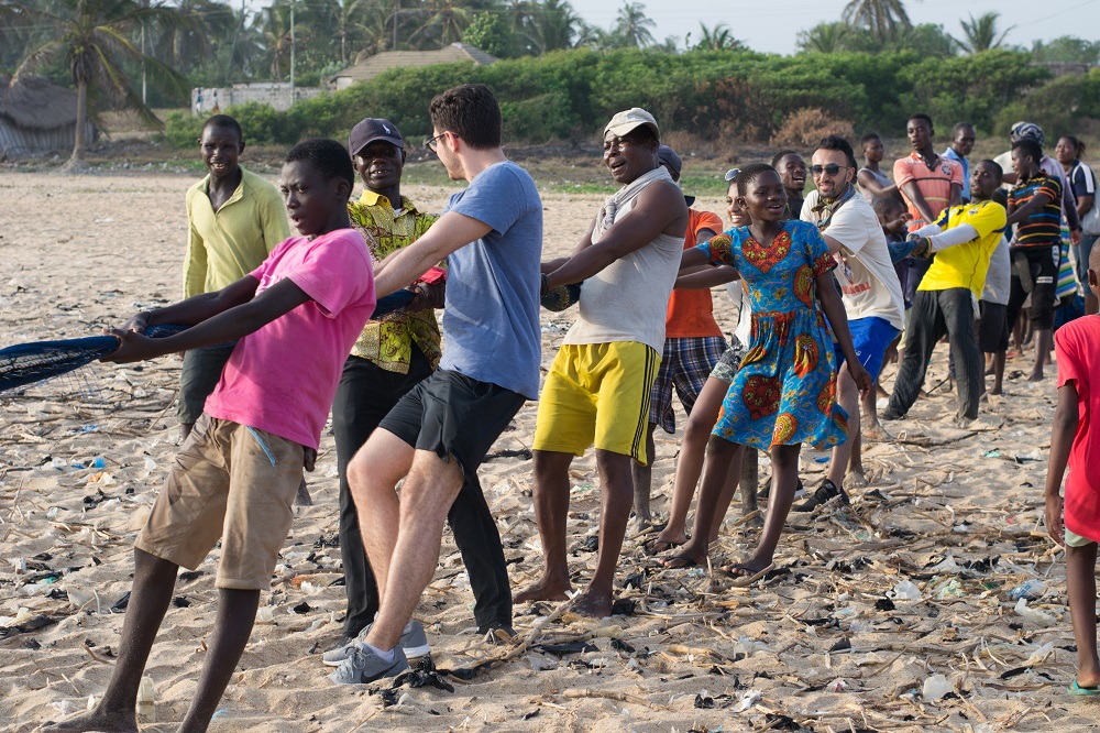 Seven students from TouroCOM Harlem participated in a medical mission to Ghana in December.