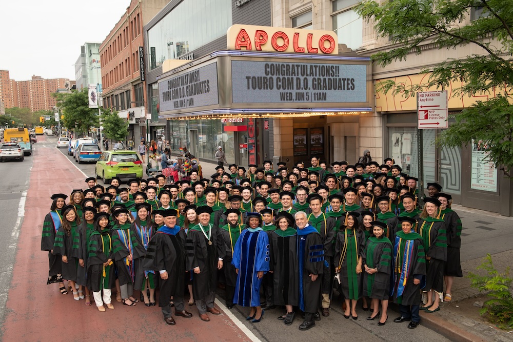 TouroCOM Middletown Class of 2018 in front of the Paramount Theatre in Middletown, NY.