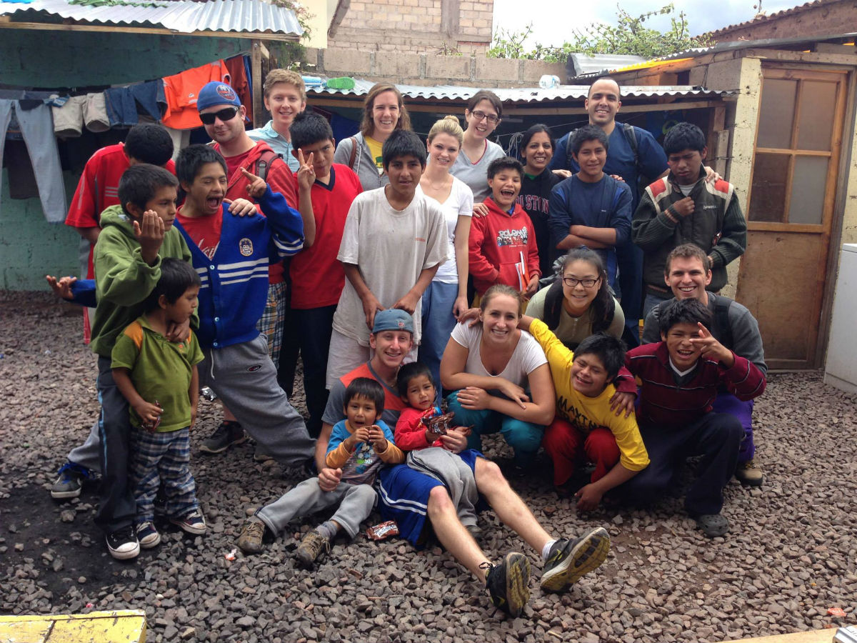 First- and second-year students at TouroCOM visited Peru in December, working with patients in a health clinic and at an orphanage.