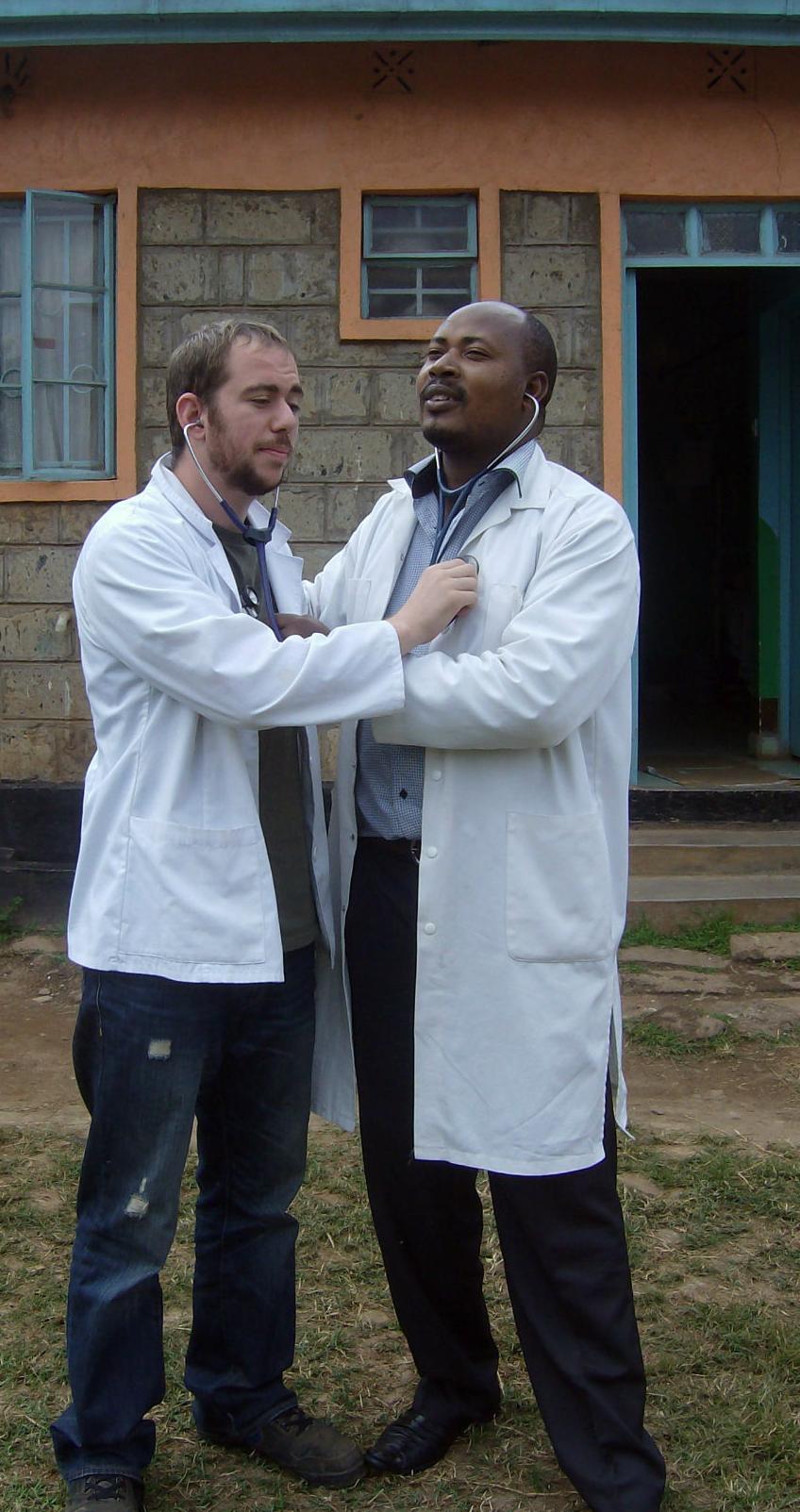 Michael Erickson (left)