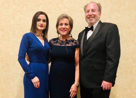 Irina Gelman, MD (Orange County Health Commissioner), Cornerstone President/CEO Linda Muller (center), and Kenneth J Steier, DO, Executive Dean of TouroCOM